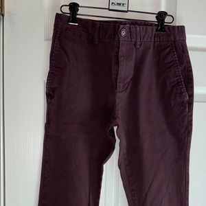 Old Navy men’s maroon jeans